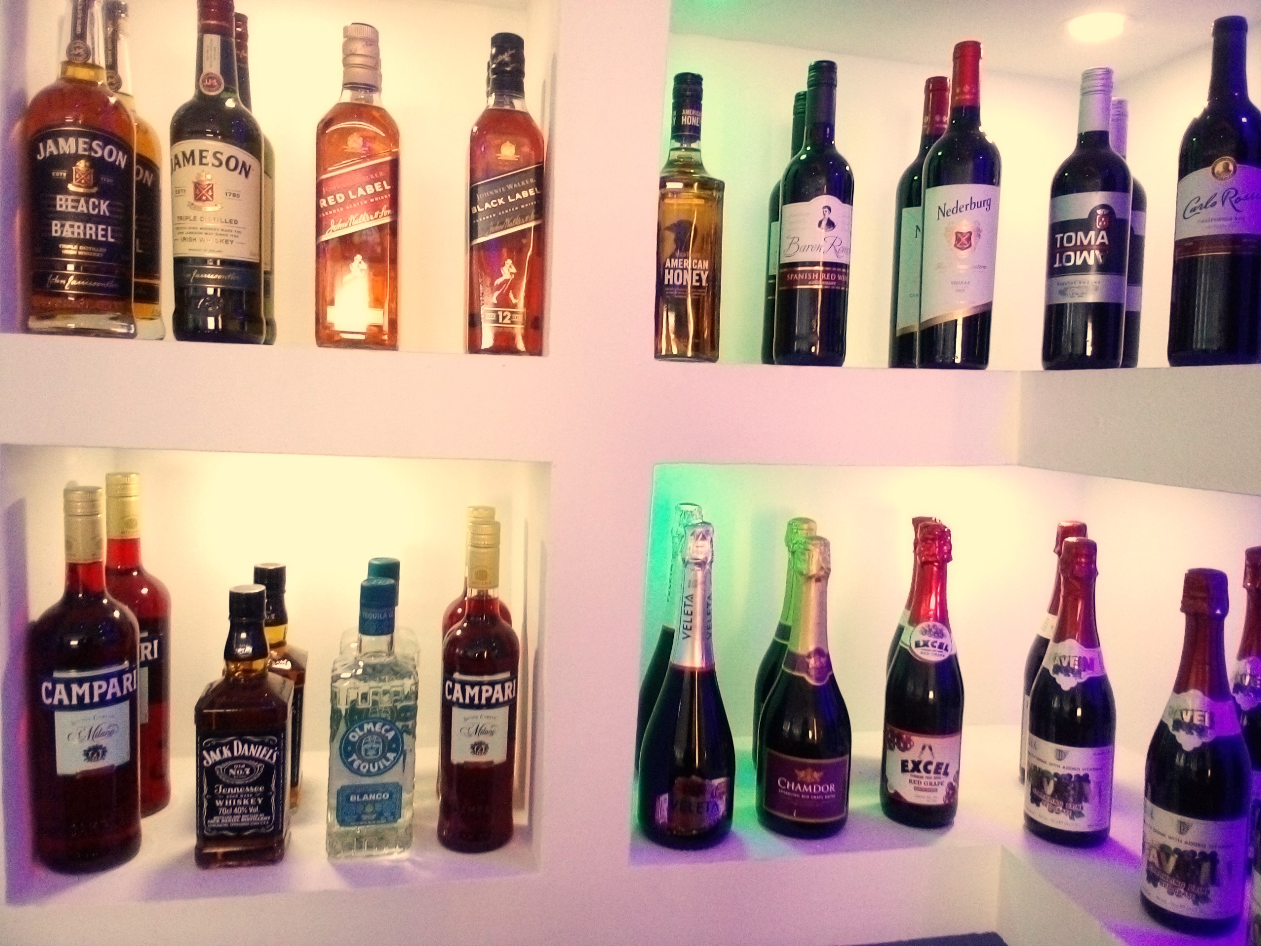 Assorted Drinks